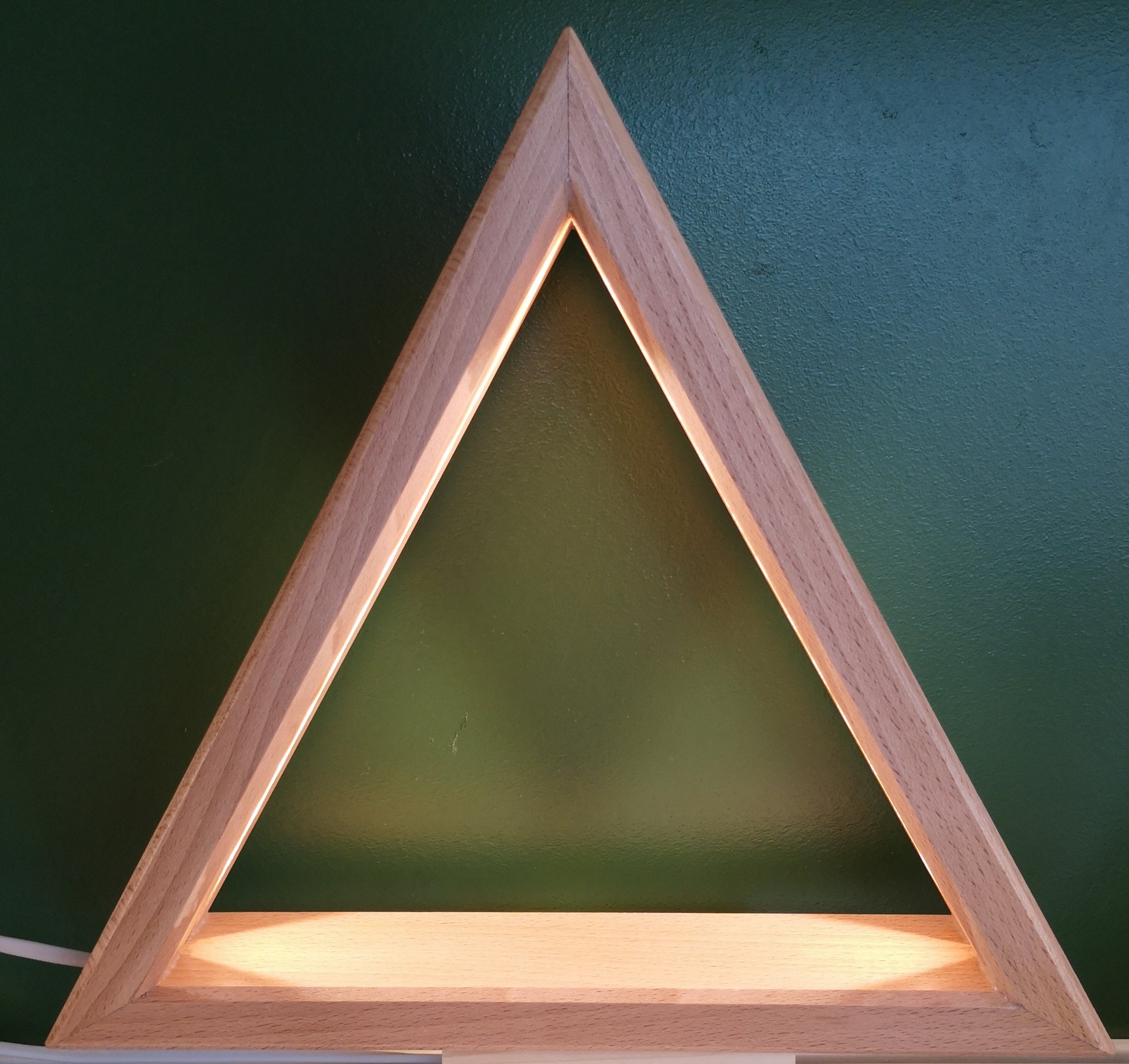 LED Dreieck „Schwibbdreieck“